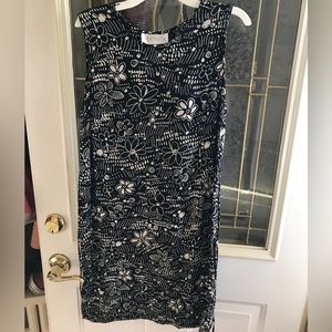 Like New Black and White Lightweight Summer Dress Sz 6